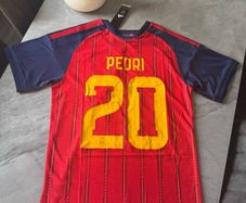 Spain Home Jersey WC 26 (2 star edition) Pedri#20