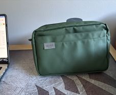 Two Delfonics Pouches Medium Water Repellent versions