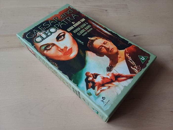 Caesar and Cleopatra VHS Movie (Vivien Leigh, Claude Rains, George Bernard Shaw)
