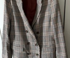 F&F Checked Oversized Blazer