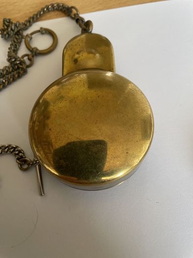 Miners watch with Case (Brass)