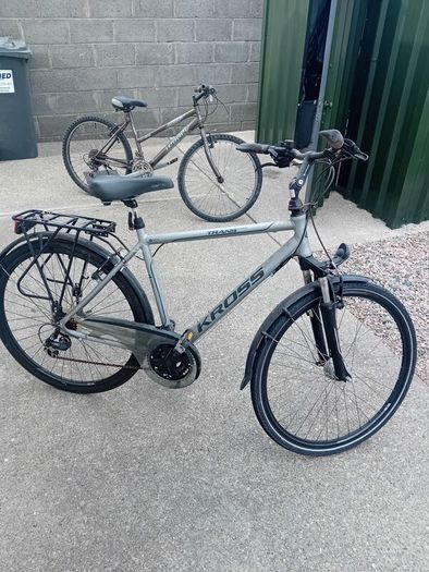Ladies and gents bicycles