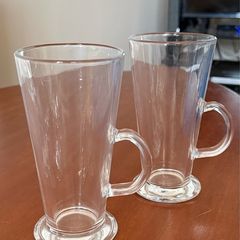 Set of 2 Latte / Irish Coffee Glasses