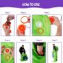 Carry Me Alien Inflatable Adult Costume, Funny Scary Blow Up Fancy Dress Suit for Halloween Party (FREE SHIPPING) Image 5