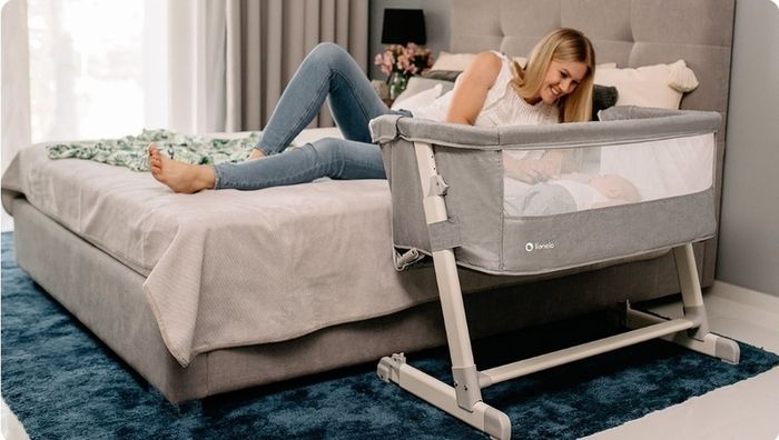 Pristine baby crib co sleeper