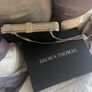 carvela velvet clutch bag with  crystals Image 5