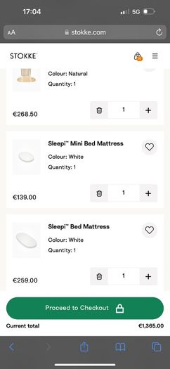 Stokke Crib Sleepi 3-in-1 Bed Bundle