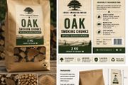 HARDWOODS and Fruitwood CHUNKS for smoking  food