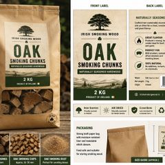 HARDWOODS and Fruitwood CHUNKS for smoking  food