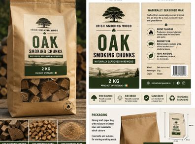 HARDWOODS and Fruitwood CHUNKS for smoking  food