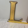 vintage large letter L Image 2