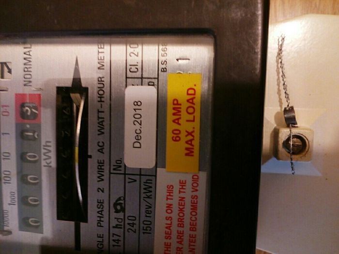 Electric metre reader