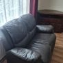 2 seat leather sofa Image 2