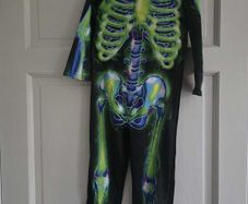 Glow in the Dark Skeleton Costume