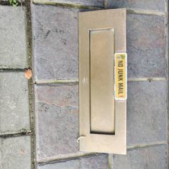 Brass letter box