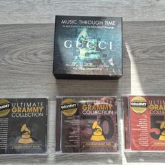 Grammys w/GUCCI Music Through Time 3 CD Compilation Rock Pop R&B Box Set