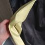 inspired by Angelina Jolie style dress size small strapless black yellow Image 9
