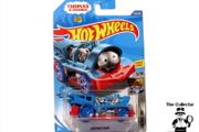 Hot Wheels Thomas &amp; Friends 75th Anniversary Special Train LOCO Motorin Diecast Car Long Card HTF Brand New Sealed