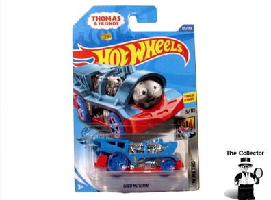 Hot Wheels Thomas & Friends 75th Anniversary Special Train LOCO Motorin Diecast Car Long Card HTF Brand New Sealed