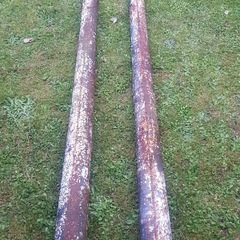 antique cast iron columns.