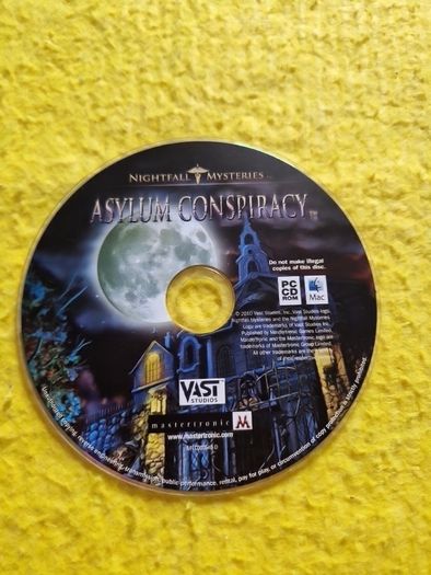 Nightfall Mysteries Asylum Conspiracy Pc games Original