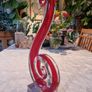 Large glass modern sculpture Murano Image 4