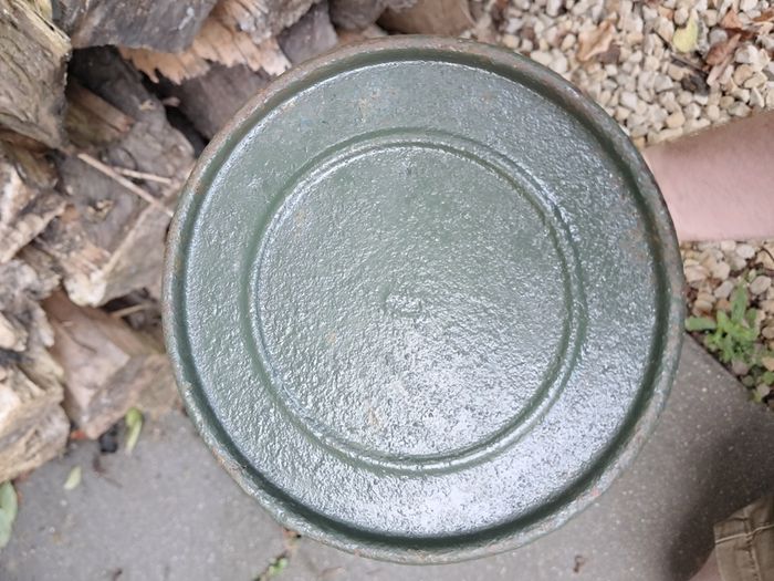 German WWII Gas Mask Canister