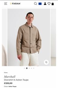Brand new Farah overshirt