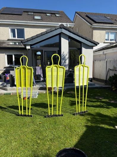 Networld Freestanding Football Mannequins and Rubber stands