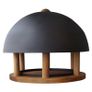 Esschert Design Bird Table Round Steel Roof FB429 Image 2