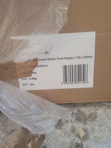 Chrome Electric Towel Radiator