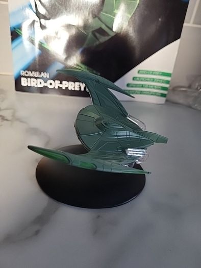star trek eaglemoss romulan bird of prey