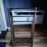 Dark Wooden towel rack bought off amazon Image 3