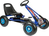 Kids Racing Car Go Kart Cart With Rubber Wheels