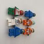 lego space minifigures biker x 6 Image 6