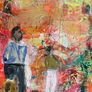 Original Abstract Painting Dublin Figurative Art Production Company Film TV Image 9