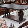 Vintage Carved Elephant Coffee Table Image 3