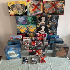 Pokemon ETBs, Booster Boxes, Half Boosters, Smaller Boxes