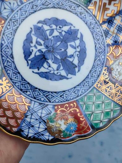 Ryunho Sanyo-Toki Imari Dish