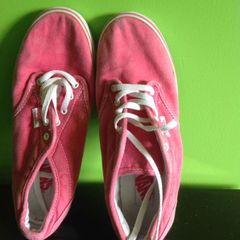 girls pink vans size 3