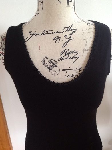 Size 8 Black Camisole Top