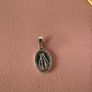 Sterling silver Miraculous Medal brand new Image 2