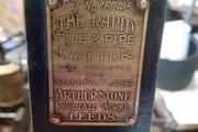 very  old  tile  cutter