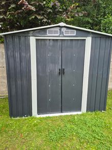 Metal shed
