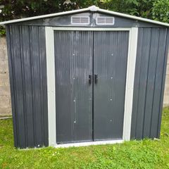 Metal shed