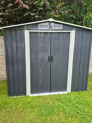 Metal shed