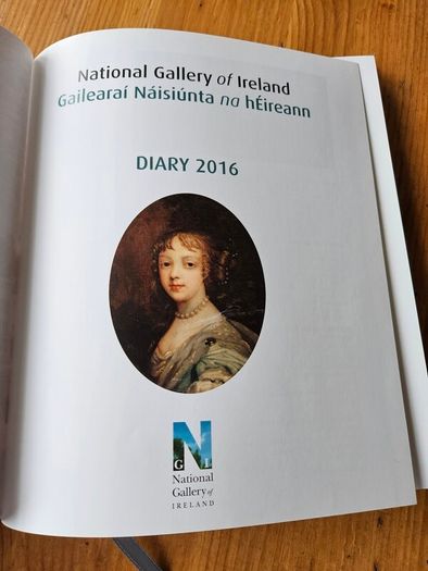 National Gallery Of Ireland 2016 Diary. Hardback In Good Condition.  See Photos For Same.