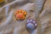 mini cute paw magnets