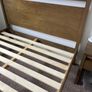 harvey norman solid wood king size bed frame! Image 4