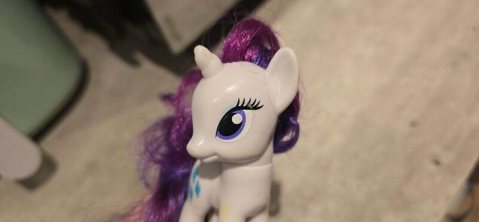 Rarity 3 inch Brushable MLP G4 My Little Pony 2010
